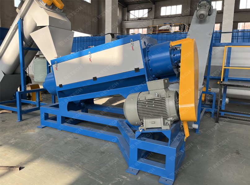 Post Consumer PP PE LDPE LLDPE Film Bag Washing Recycling Line