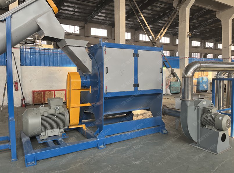 500kg/hr LDPE LLDPE Film PP Woven Bag Crushing Washing Squeezing Recycling Machine Plant