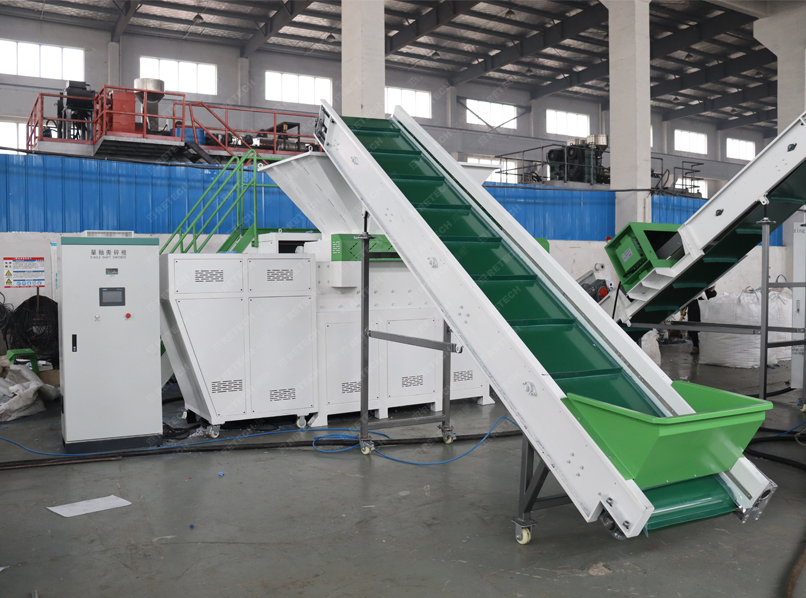 3 In 1 Single Stage Die-Face Cutting PP PE Film Bag Recycling Pelletizing Machine